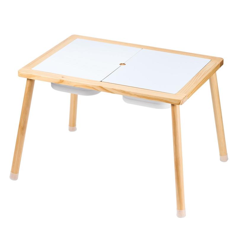 Sensory Table for Toddlers, Ki - Kids Outdoor Wooden Table avaliação e preço