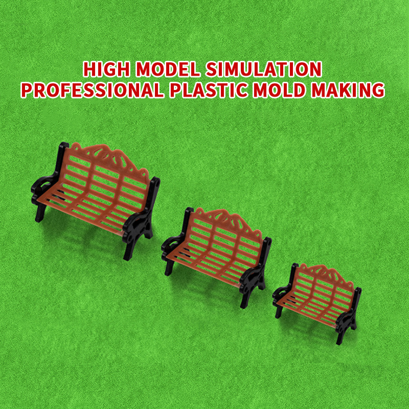10PCS Miniature Park Bench Mod - Kids Outdoor Doll House avaliação e preço