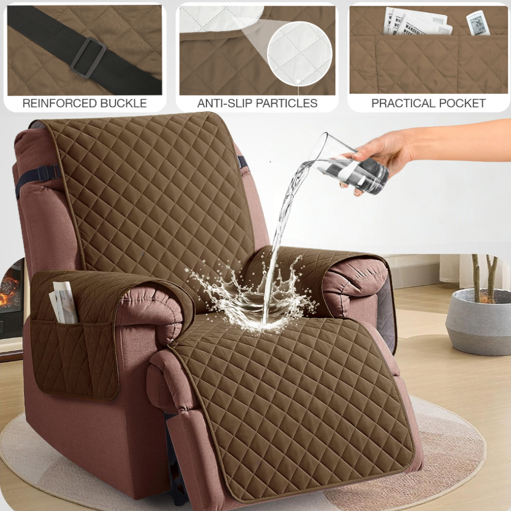 Waterproof Recliner Quilted Co - Kids Outdoor Lounge Chair avaliação e preço