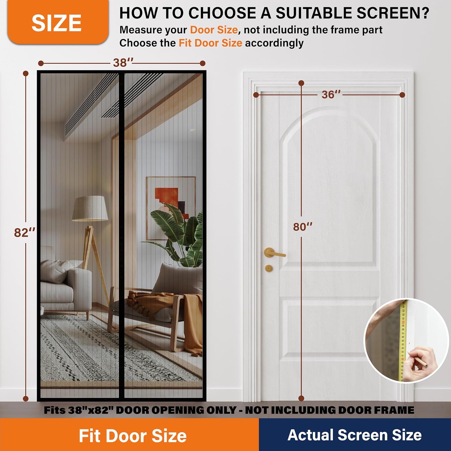 Magnetic Screen Door，Screen Do - Outdoor Kid Friendly avaliação e preço