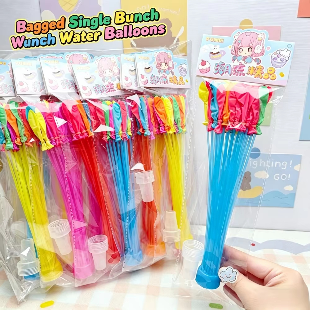 111Pcs Rapid Fill Water Globos - Kids Outdoor Games For Party avaliação e preço