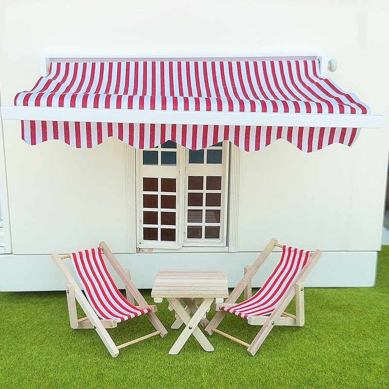 1/12 Dollhouse Simulation Awni - Kids Outdoor Doll House avaliação e preço