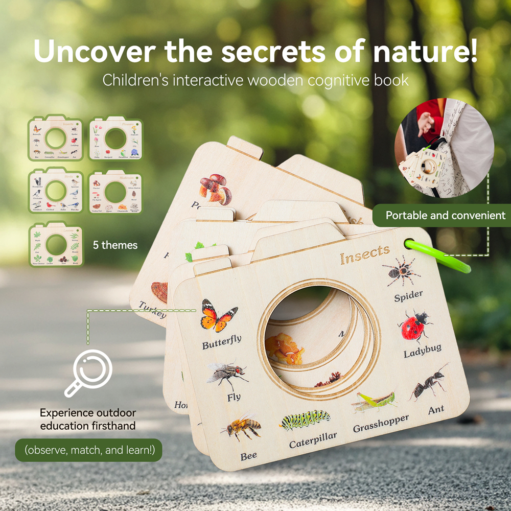 Wooden Camera Shape Nature Cog - Kids Outdoor Play Equipment avaliação e preço