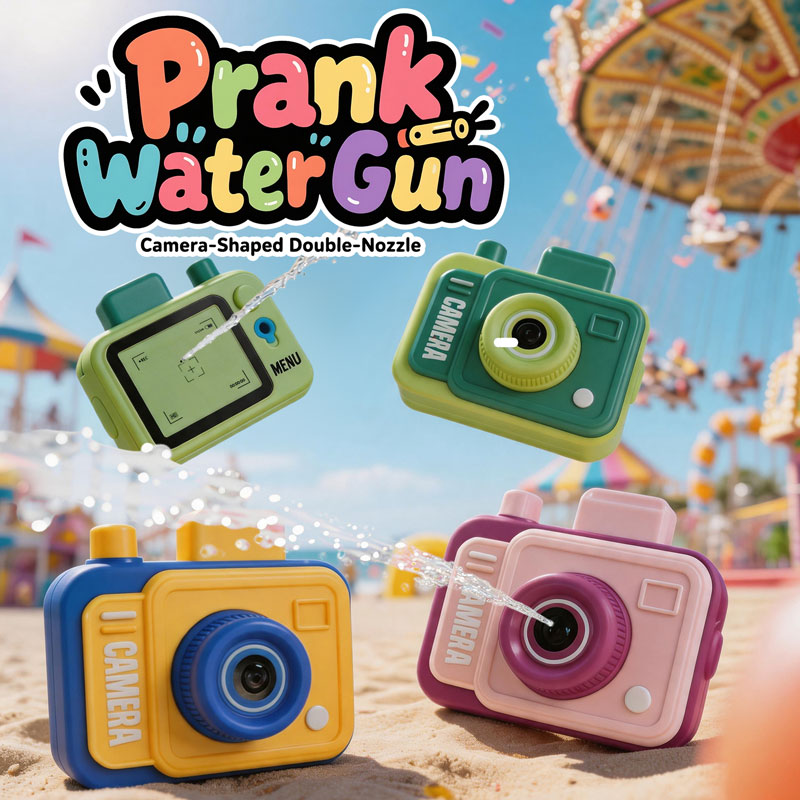Double-sided Water Gun Camera  - Water Gun Soaker avaliação e preço