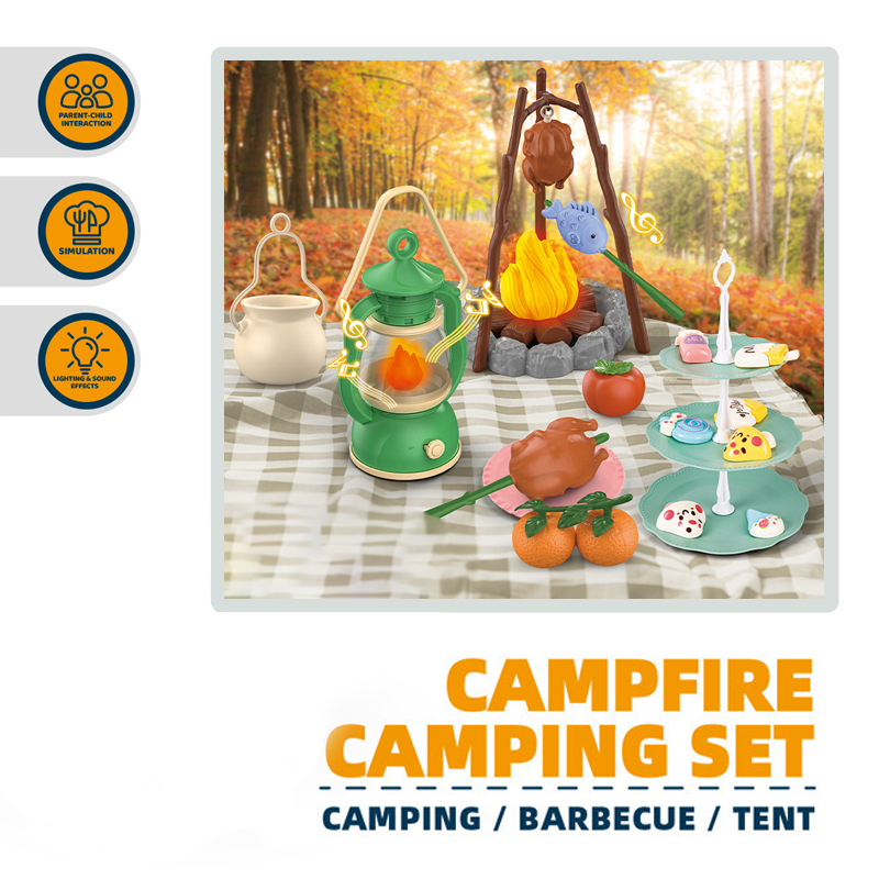 Kids Camping Set Campfire Pret - Kids Outdoor Lights avaliação e preço