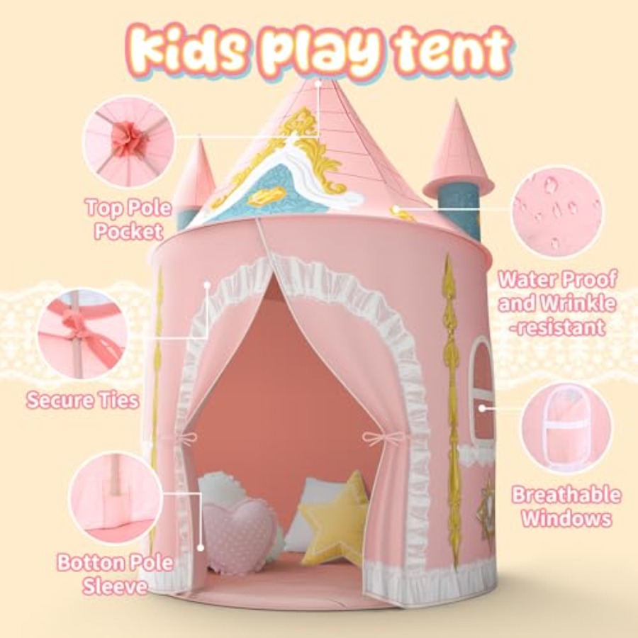 Indoor/outdoor kids play tent  - Kids Outdoor Play Tent avaliação e preço
