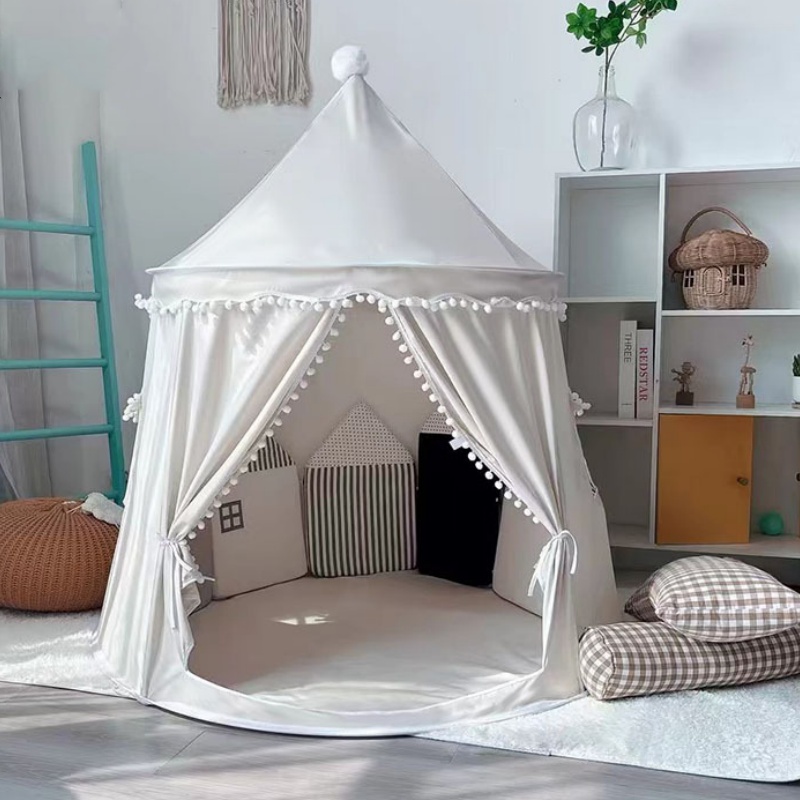 Large Teepee Tent for Kids Fol - Kids Outdoor Play Tent avaliação e preço