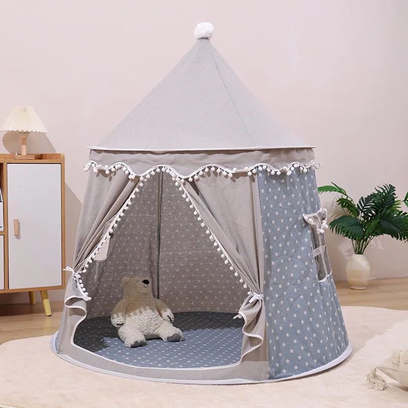 Large Teepee Tent for Kids Fol - Kids Outdoor Play Tent avaliação e preço
