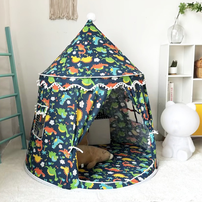 Large Teepee Tent for Kids Fol - Kids Outdoor Play Tent avaliação e preço