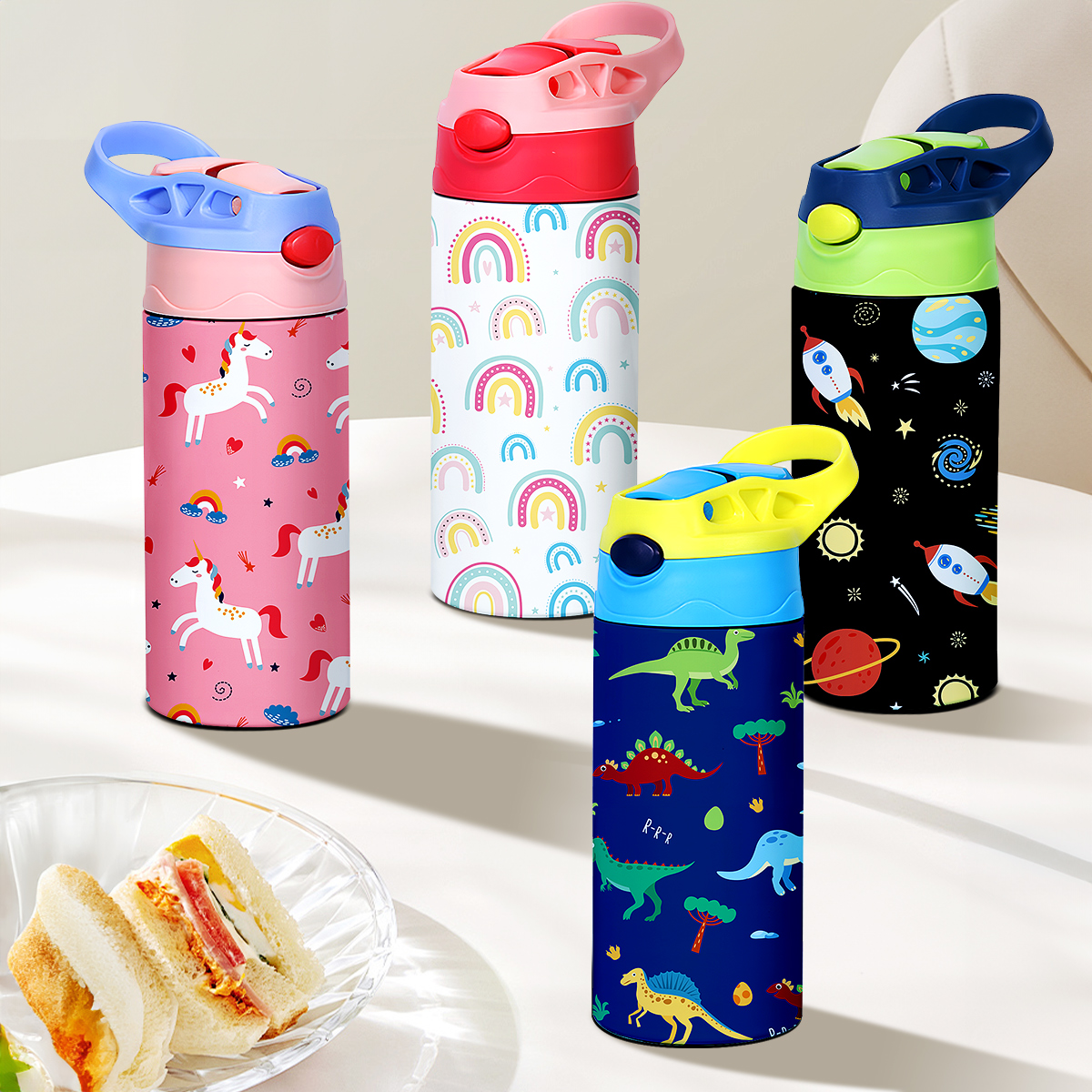 350ml Cartoon Pattern Vacuum C - Outdoor Kid Friendly avaliação e preço