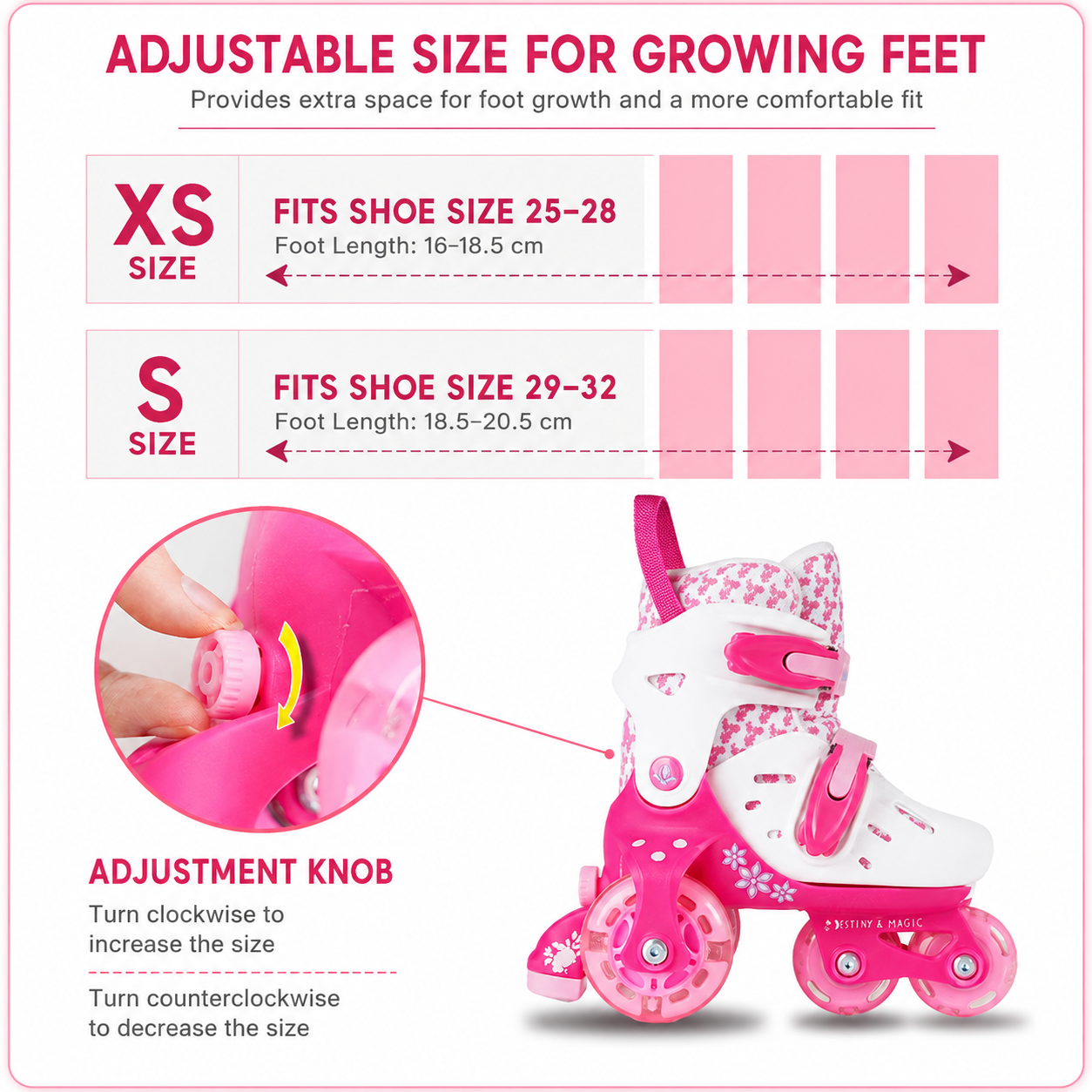 Kids Adjustable Roller Skates  - Kids Outdoor Lights avaliação e preço