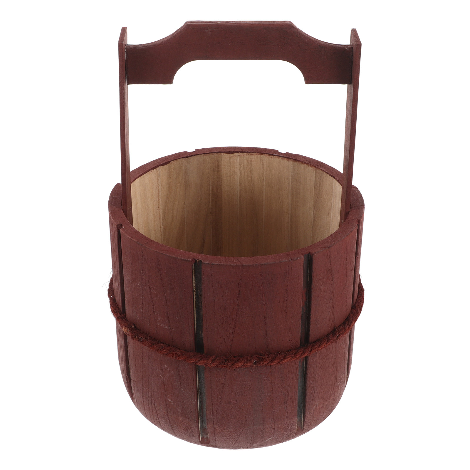 Wooden Bucket Dance Prop for C - Kids Outdoor Garden avaliação e preço