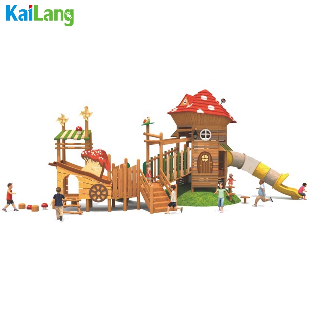 Forest Mushroom House Shape Wo - Outdoor Children'S Park avaliação e preço