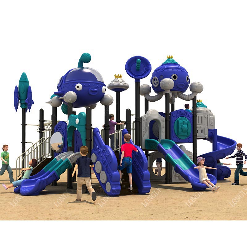114mm Kids Plastic Playground  - Kids Outdoor Playground avaliação e preço