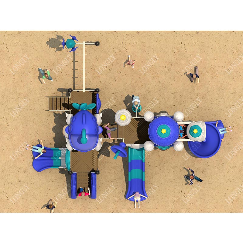 114mm Kids Plastic Playground  - Kids Outdoor Playground avaliação e preço