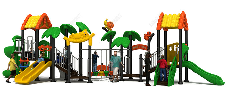 High-Level Outdoor Playground  - Kids Outdoor Garden avaliação e preço