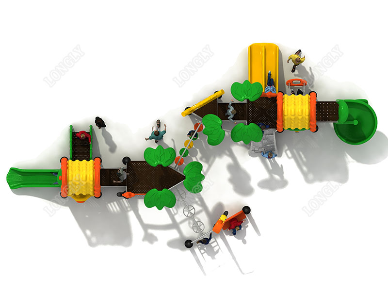 High-Level Outdoor Playground  - Kids Outdoor Garden avaliação e preço