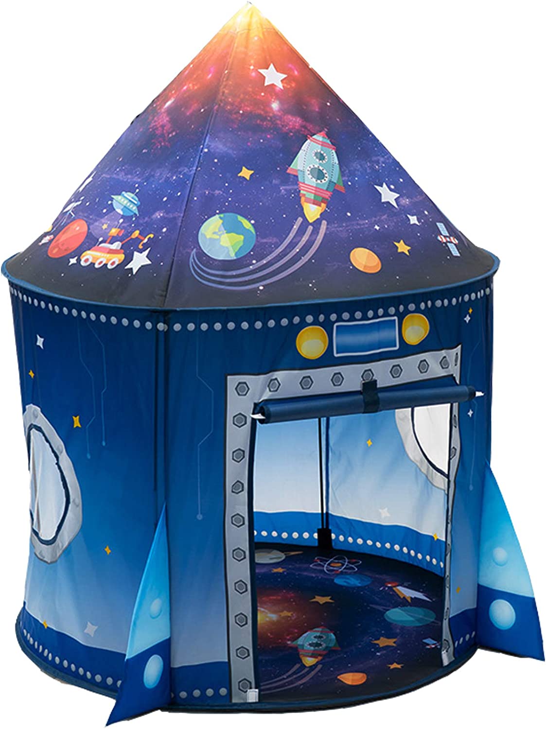 Rocket Ship Kids Tent Pop Up P - Kids Outdoor Play Tent avaliação e preço