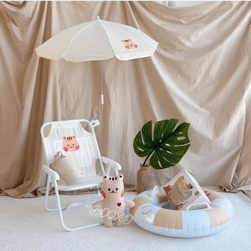 Teddy Bear Pattern Kids Lounge - Kids Outdoor Lounge Chair avaliação e preço