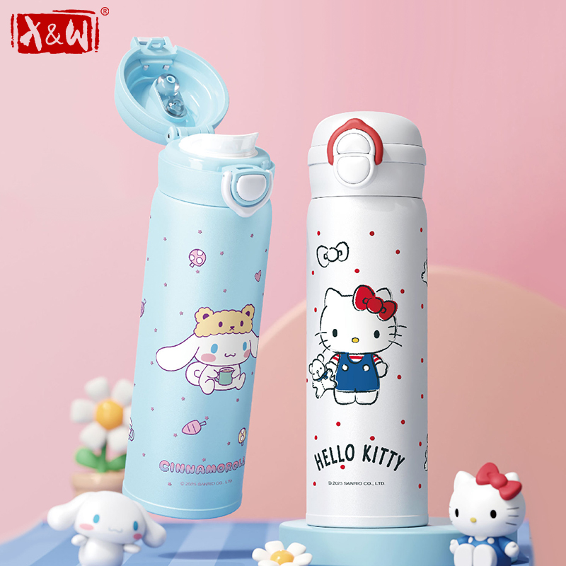X&W For Sanrio Thermos Cup Kur - Outdoor Kid Friendly avaliação e preço
