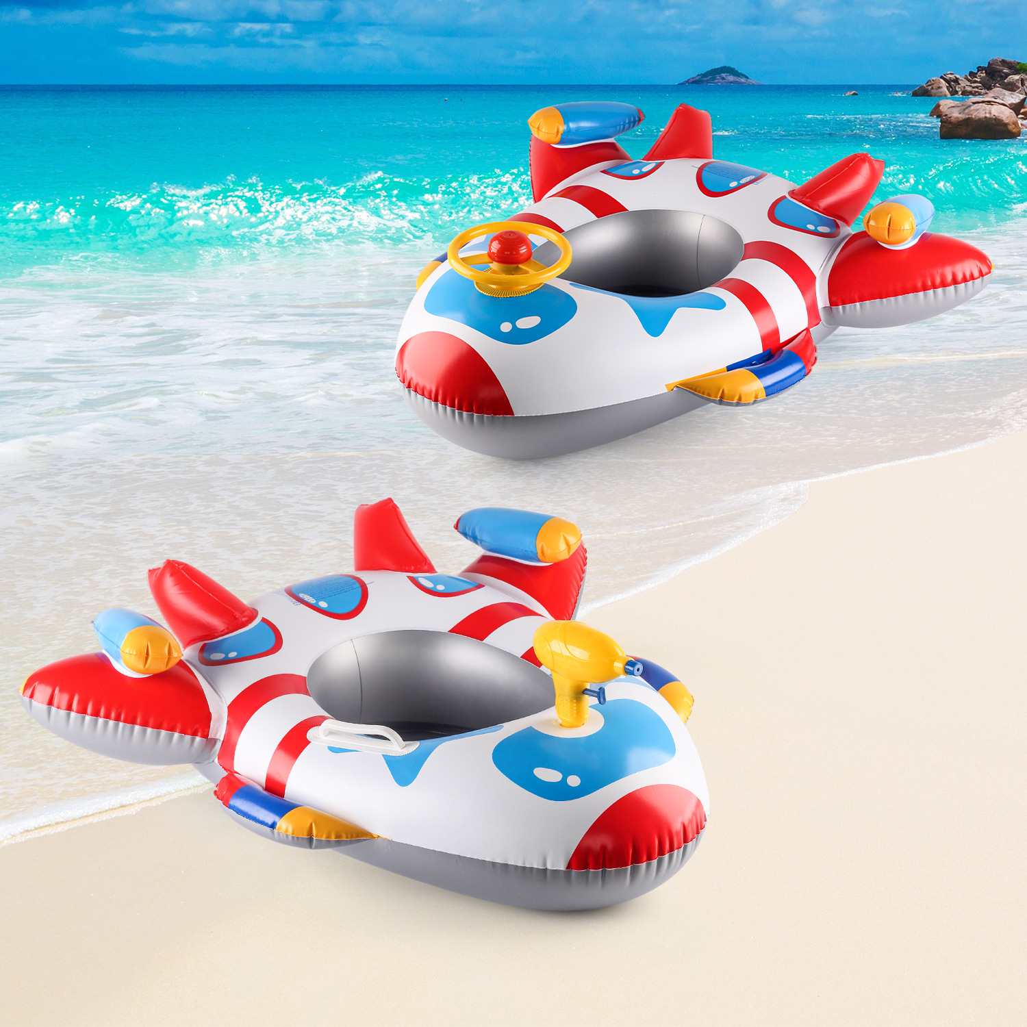 New INS Fighter Plane Swimming - Water Gun Soaker avaliação e preço