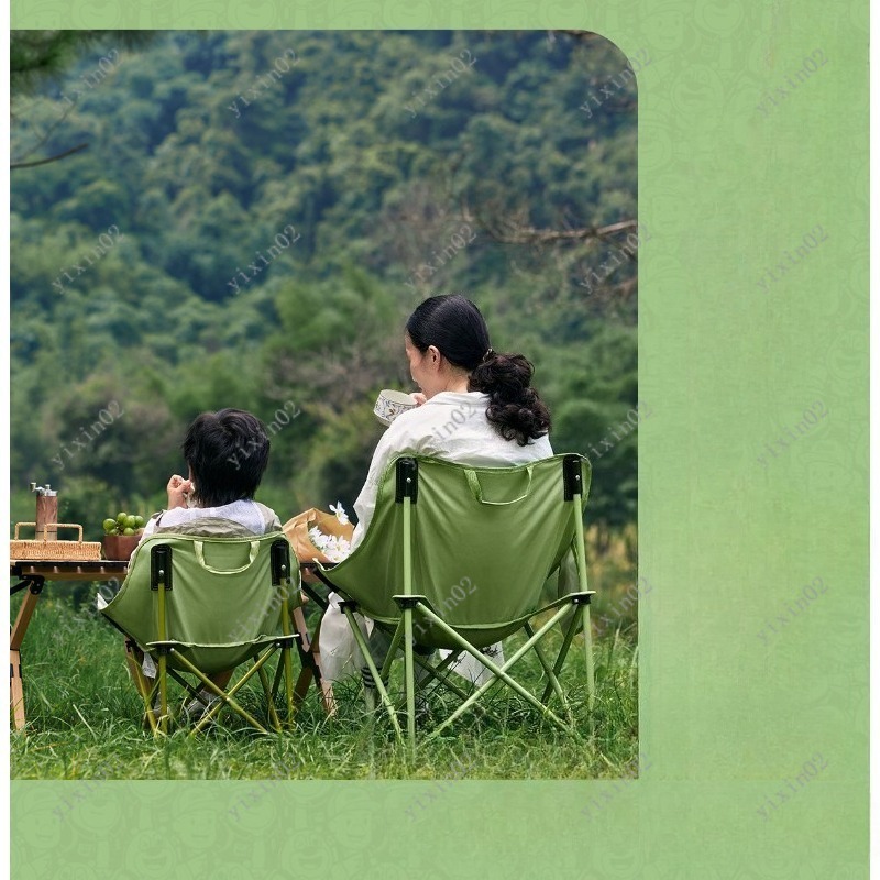 Portable Folding Moon Chair Li - Kids Outdoor Lounge Chair avaliação e preço
