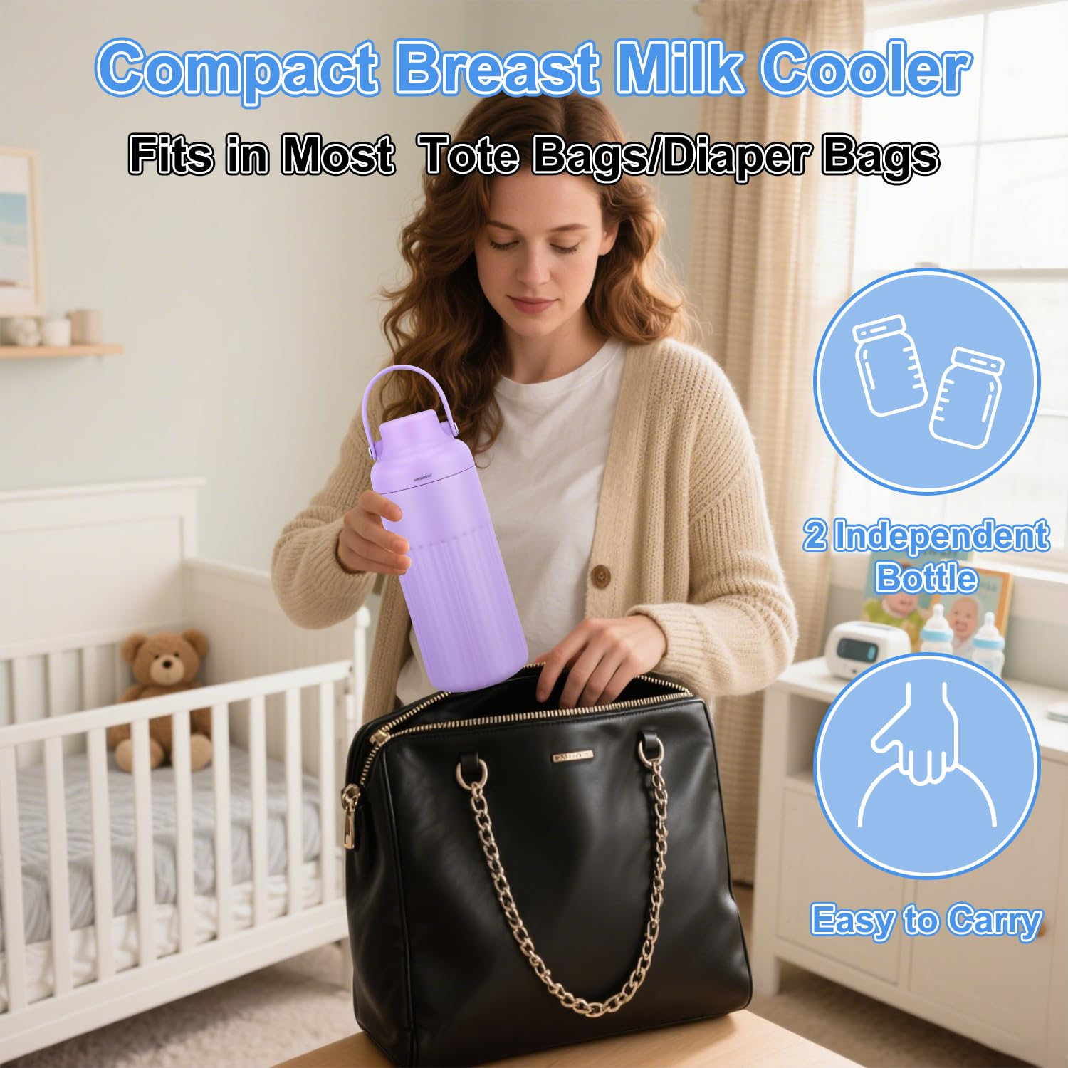 Portable Breast Milk Cooler fo - Outdoor Kid Friendly avaliação e preço