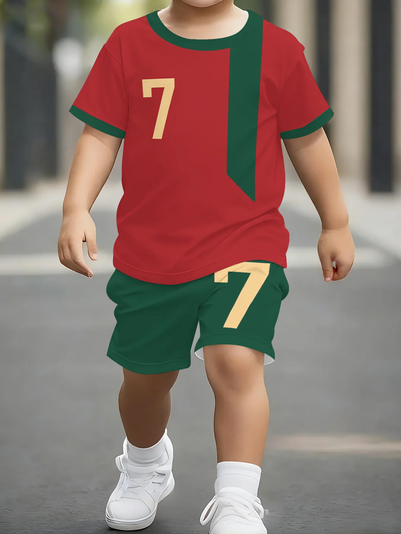 Kids Clothes Sports Letter The - Kids Outdoor Outfit avaliação e preço