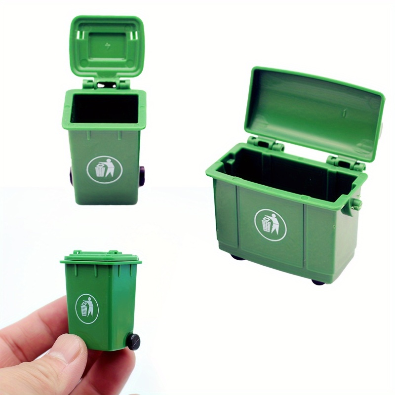 2 Pcs Simulation Curbside Tras - Kids Outdoor Doll House avaliação e preço
