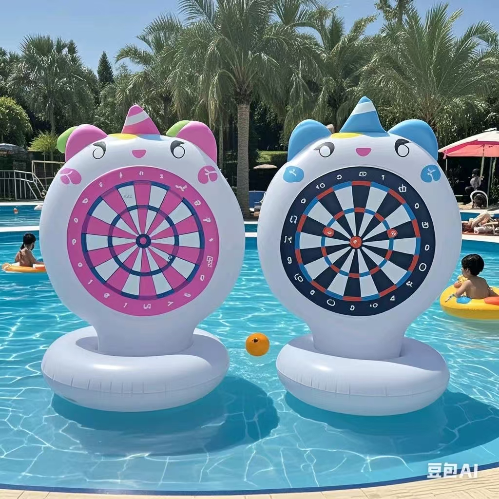 Inflatable Unicorn Throwing Ga - Kids Outdoor Games For Party avaliação e preço