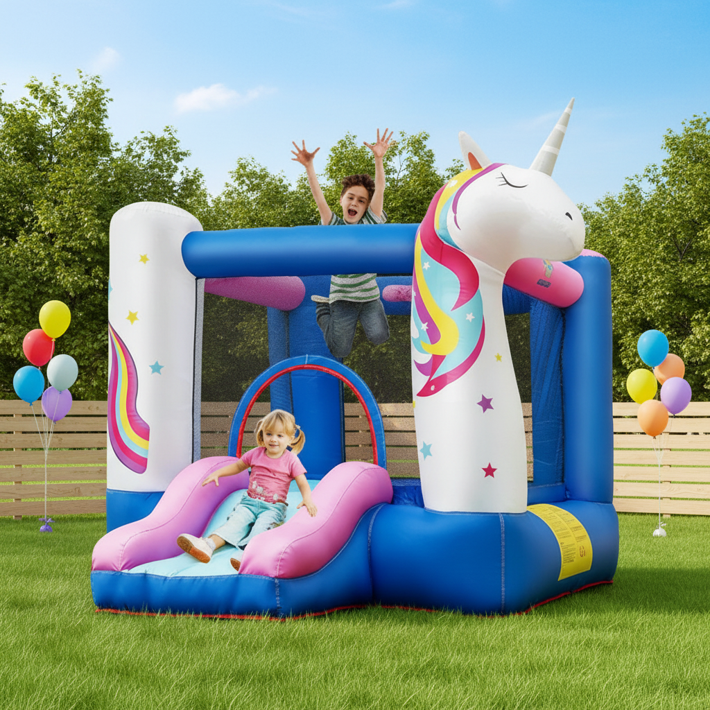 Children Inflatable Castle Out - Outdoor Children'S Park avaliação e preço