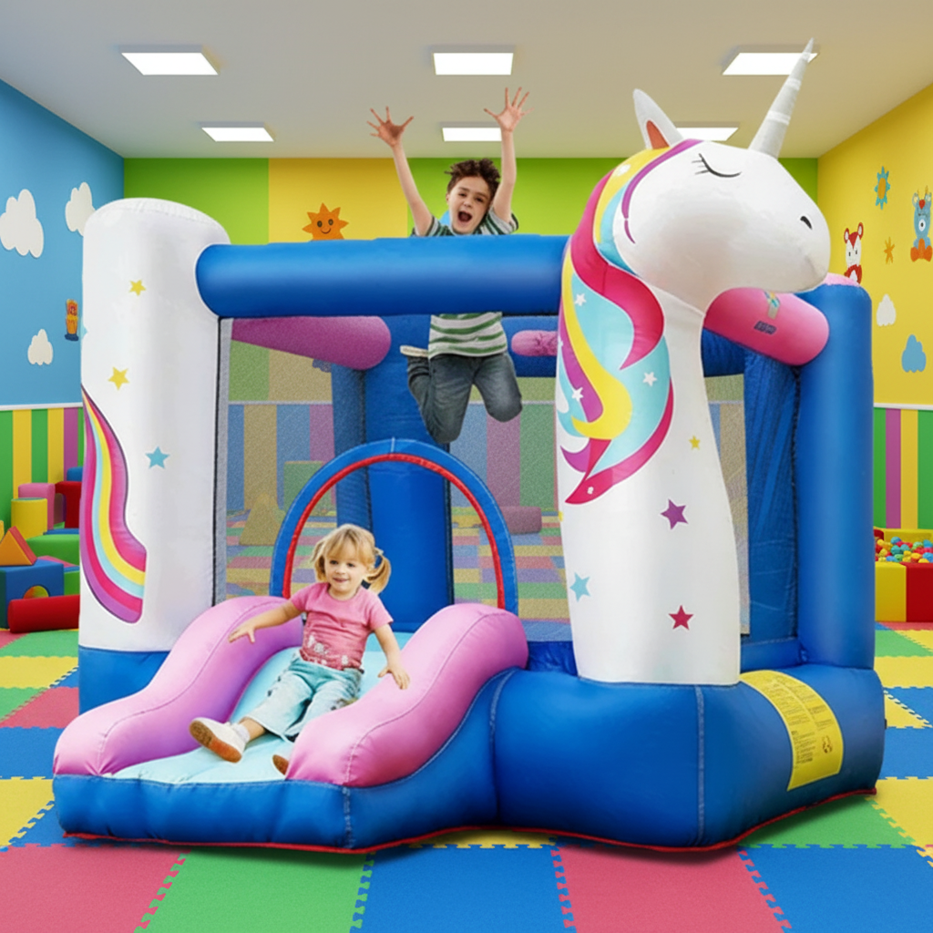Children Inflatable Castle Out - Outdoor Children'S Park avaliação e preço