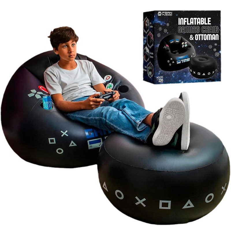 Inflatable Gaming Chair For Ki - Kids Outdoor Garden avaliação e preço