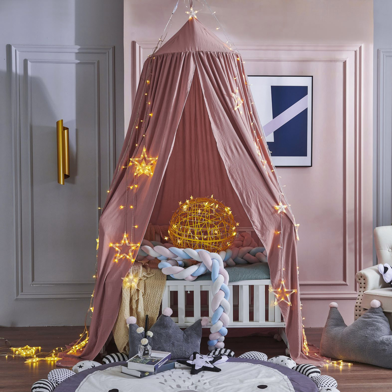 Battilo Kids Bed Mosquito Net  - Kids Outdoor Play Tent avaliação e preço