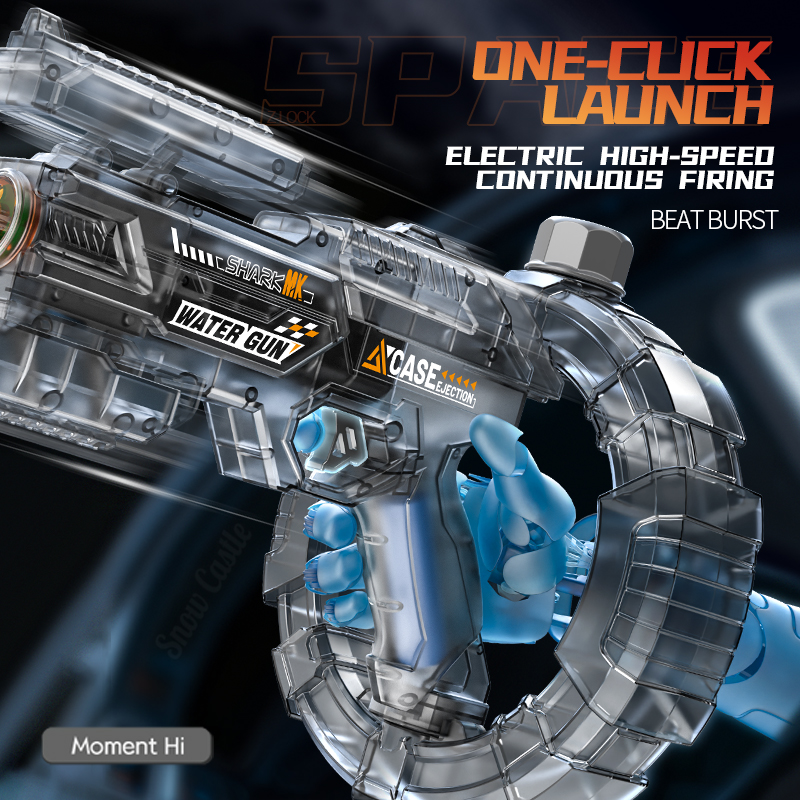 Auto Electric Water Gun LED Fl - Water Gun Soaker avaliação e preço