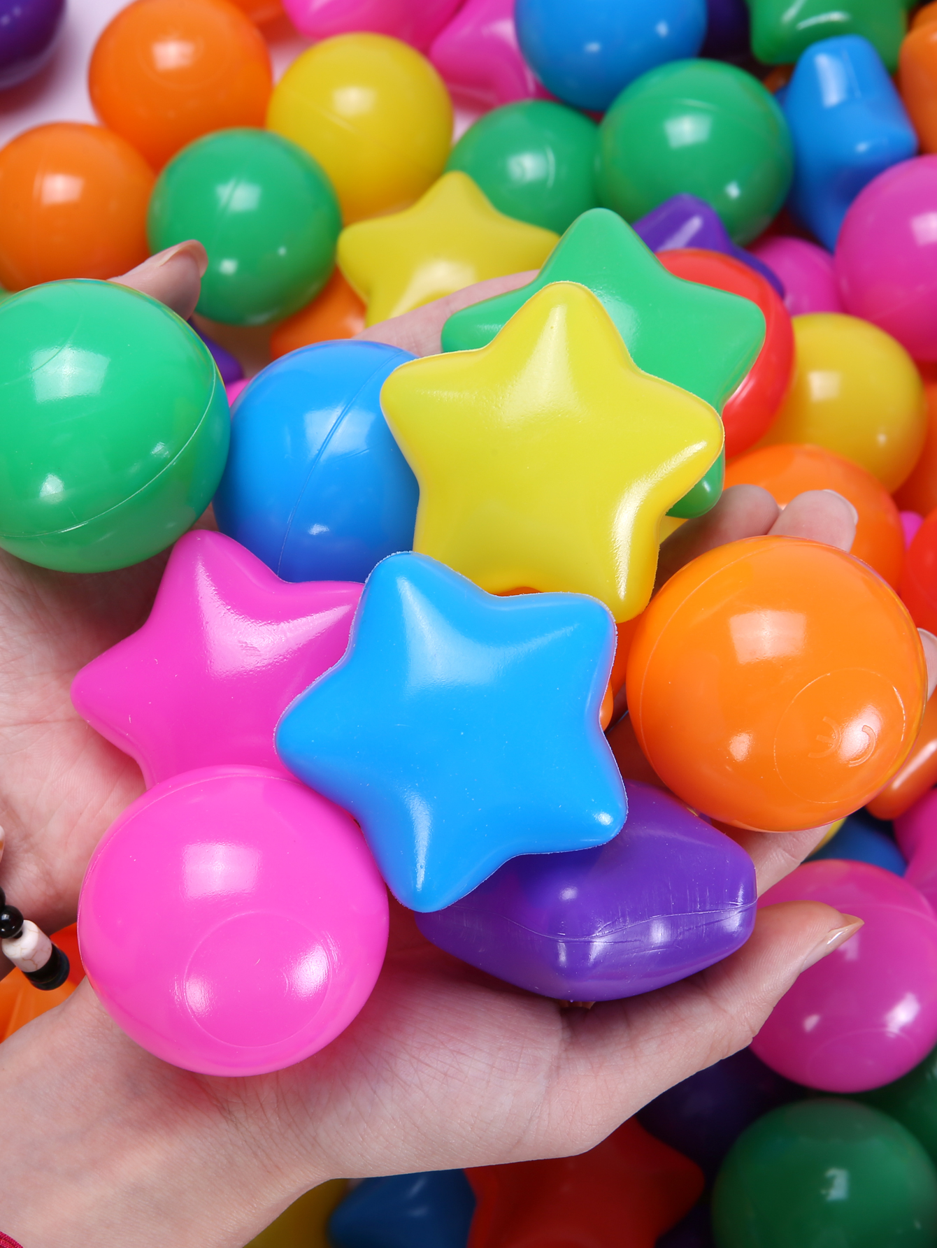 Crush Proof Ball Pit Ball Pack - Kids Outdoor Play Tent avaliação e preço
